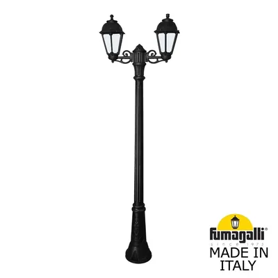 Садово-парковый фонарь FUMAGALLI GIGI BISSO/SABA 2L K22.156.S20.AYE27 — Fumagalli