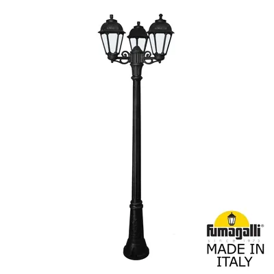 Садово-парковый фонарь FUMAGALLI GIGI BISSO/SABA 3L K22.156.S30.AYE27 — Fumagalli