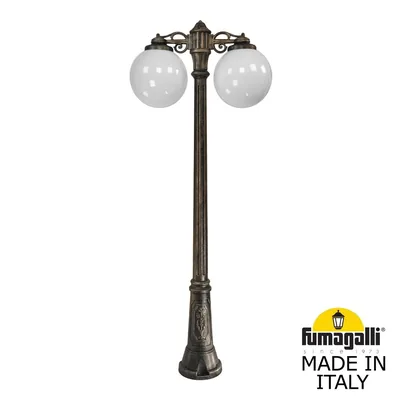 Садово-парковый фонарь FUMAGALLI GIG BISSO/G300 2L DN G30.156.S20.BYE27DN — Fumagalli
