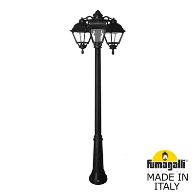 Садово-парковый фонарь FUMAGALLI RICU BISSO/CEFA 3L DN U23.157.S30.AXE27DN — Fumagalli