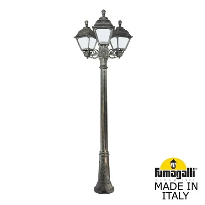 Садово-парковый фонарь FUMAGALLI ARTU BISSO/CEFA 3L U23.158.S30.BYE27 — Fumagalli