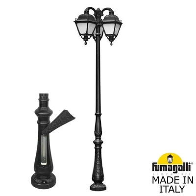 Парковый фонарь FUMAGALLI TABOR OFIR/SIMON 3L  U33.205.R30.AYH27 — Fumagalli