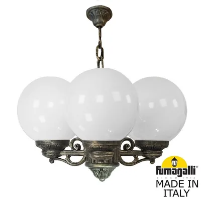 Подвесной уличный светильник FUMAGALLI SICHEM/G250 3L. G25.120.S30.BYE27 — Fumagalli