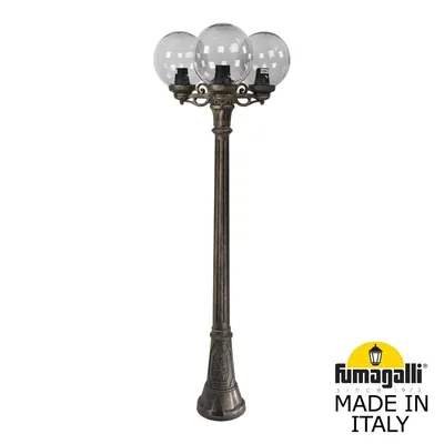 Садово-парковый фонарь FUMAGALLI ARTU BISSO/G250 3L G25.158.S30.BZE27 — Fumagalli