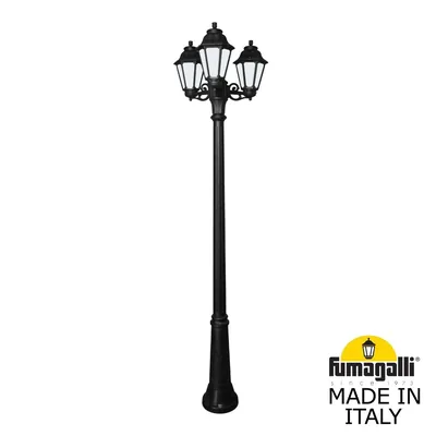 Садово-парковый фонарь FUMAGALLI RICU BISSO/ANNA 3L. E22.157.S30.AYE27 — Fumagalli