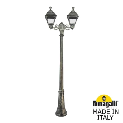 Садово-парковый фонарь FUMAGALLI BISSO/CEFA 2L U23.156.S20.BXE27 — Fumagalli