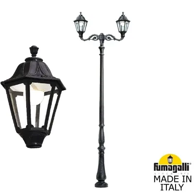 Парковый фонарь FUMAGALLI TABOR ADAM/NOEMI 2L E35.205.M20.AXH27 — Fumagalli