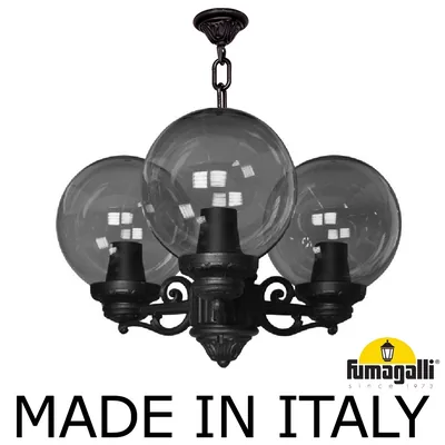 Подвесной уличный светильник FUMAGALLI SICHEM/G250 3L. G25.120.S30.AZE27 — Fumagalli