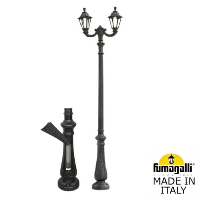 Парковый фонарь FUMAGALLI NEBO OFIR/RUT 2L  E26.202.R20.AXE27 — Fumagalli