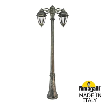 Садово-парковый фонарь FUMAGALLI GIGI BISSO/SABA 2L DN K22.156.S20.BXE27DN — Fumagalli