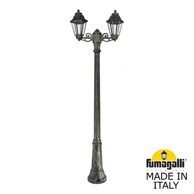 Садово-парковый фонарь FUMAGALLI GIGI BISSO/ANNA 2L E22.156.S20.BXE27 — Fumagalli