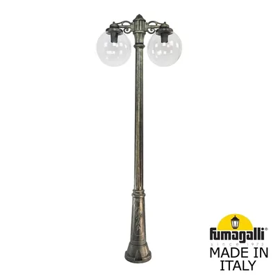 Садово-парковый фонарь FUMAGALLI RICU BISSO/G300 2L DN G30.157.S20.BXE27DN — Fumagalli