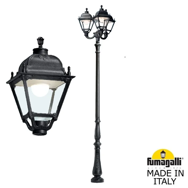 Парковый фонарь FUMAGALLI TABOR OFIR/SIMON 3L  U33.205.R30.AXH27 — уличный светильник Fumagalli