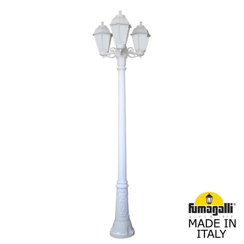 Садово-парковый фонарь FUMAGALLI GIGI BISSO/SABA 3L K22.156.S30.WYE27 — уличный светильник Fumagalli