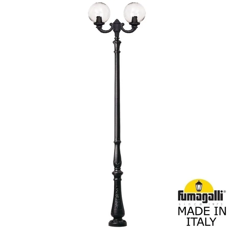 Парковый фонарь FUMAGALLI TABOR OFIR/GLOBE 300 2L  G30.205.R20.AZE27 — уличный светильник Fumagalli