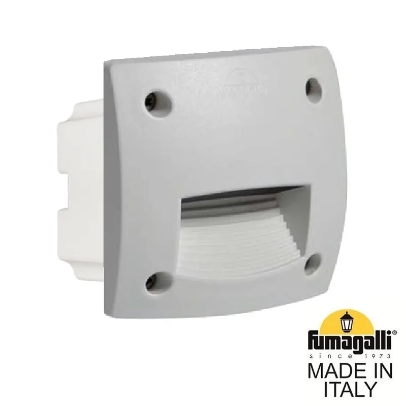 Светильник для подсветки лестниц встраиваемый FUMAGALLI LETI 100 Square-ST 3C4.000.000.LYG1L — уличный светильник Fumagalli