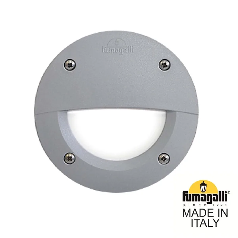 Светильник для подсветки лестниц встраиваемый FUMAGALLI LETI 100 Round-EL 2C3.000.000.LYG1L — уличный светильник Fumagalli