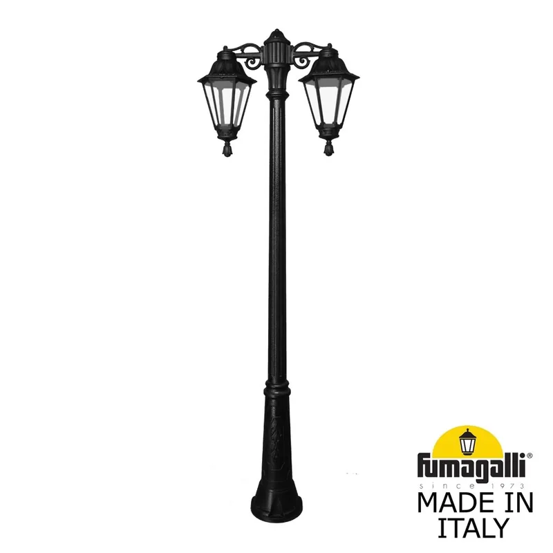 Садово-парковый фонарь FUMAGALLI RICU BISSO/RUT 2L DN E26.157.S20.AXE27DN — уличный светильник Fumagalli