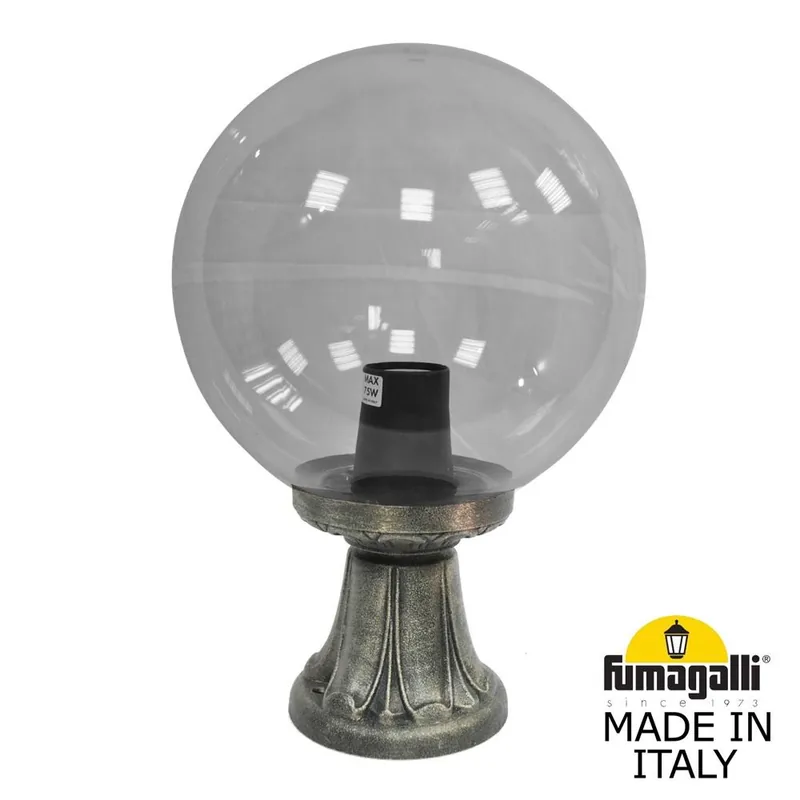 Ландшафтный фонарь FUMAGALLI MINILOT/G300. G30.111.000.BZE27 — уличный светильник Fumagalli