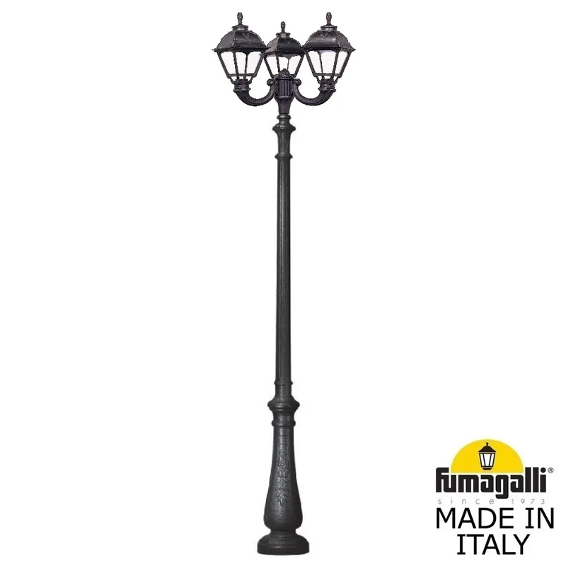 Парковый фонарь FUMAGALLI NEBO OFIR/CEFA 3L U23.202.R30.AXE27 — уличный светильник Fumagalli