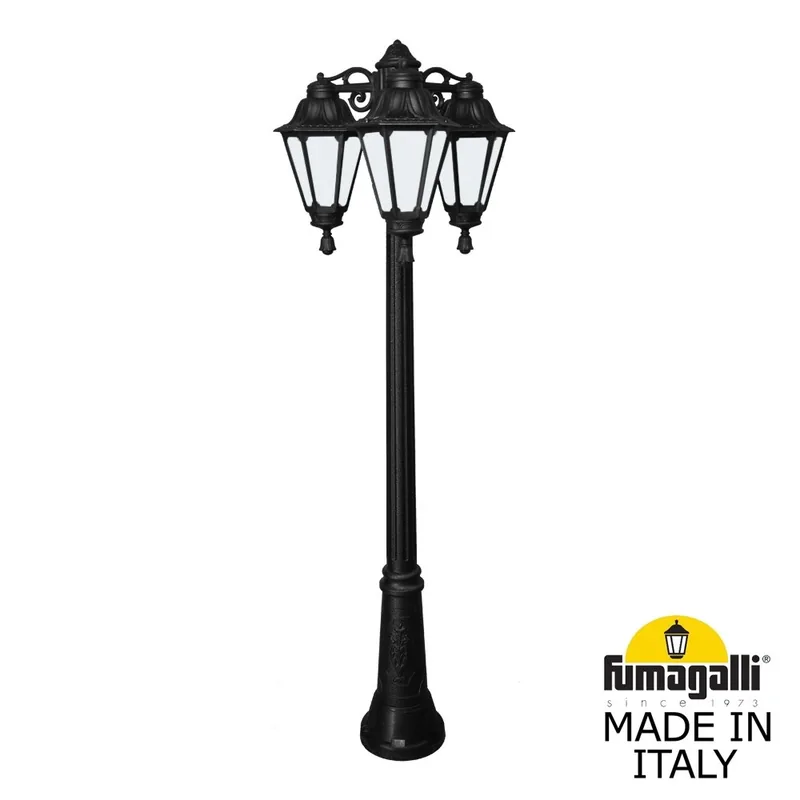 Садово-парковый фонарь FUMAGALLI GIGI BISSO/RUT 3L DN E26.156.S30.AYE27DN — уличный светильник Fumagalli