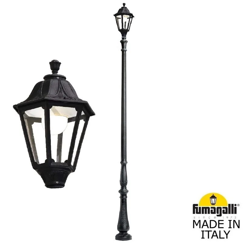 Парковый фонарь FUMAGALLI HOREB/NOEMI E35.208.000.AXH27 — уличный светильник Fumagalli