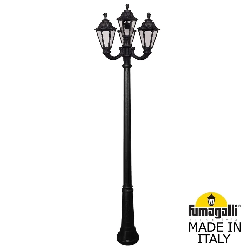 Садово-парковый фонарь FUMAGALLI RICU/OFIR/RUT 3L+1 E26.157.R31.AXE27 — уличный светильник Fumagalli