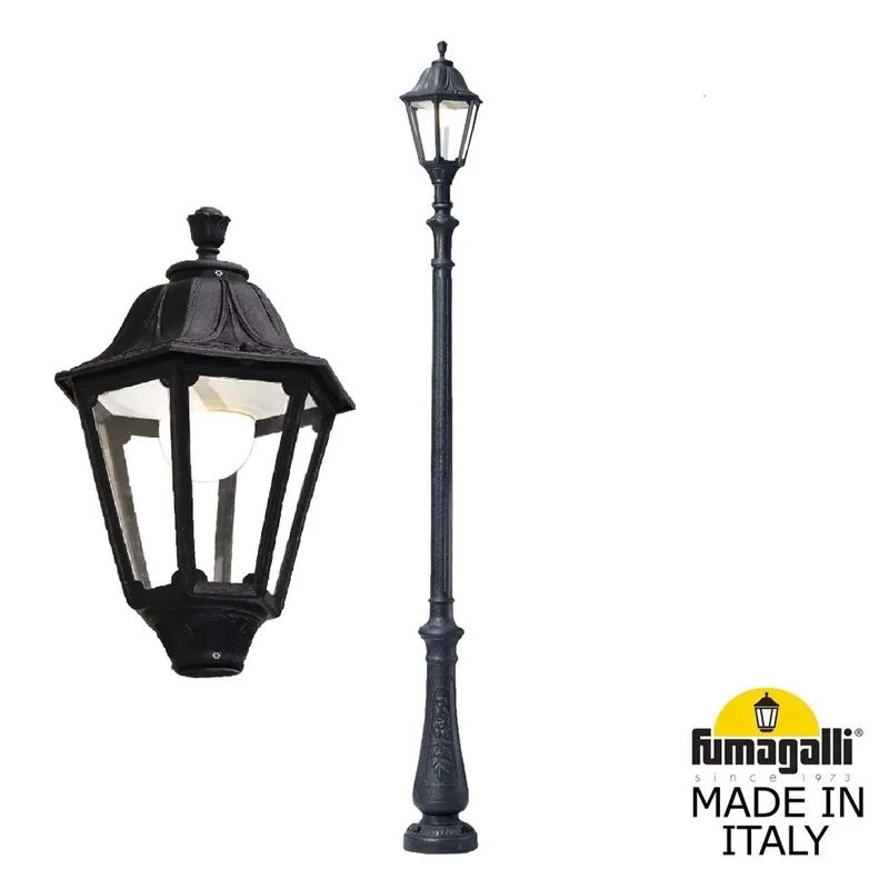 Парковый фонарь FUMAGALLI NEBO/NOEMI E35.202.000.AXH27 — уличный светильник Fumagalli