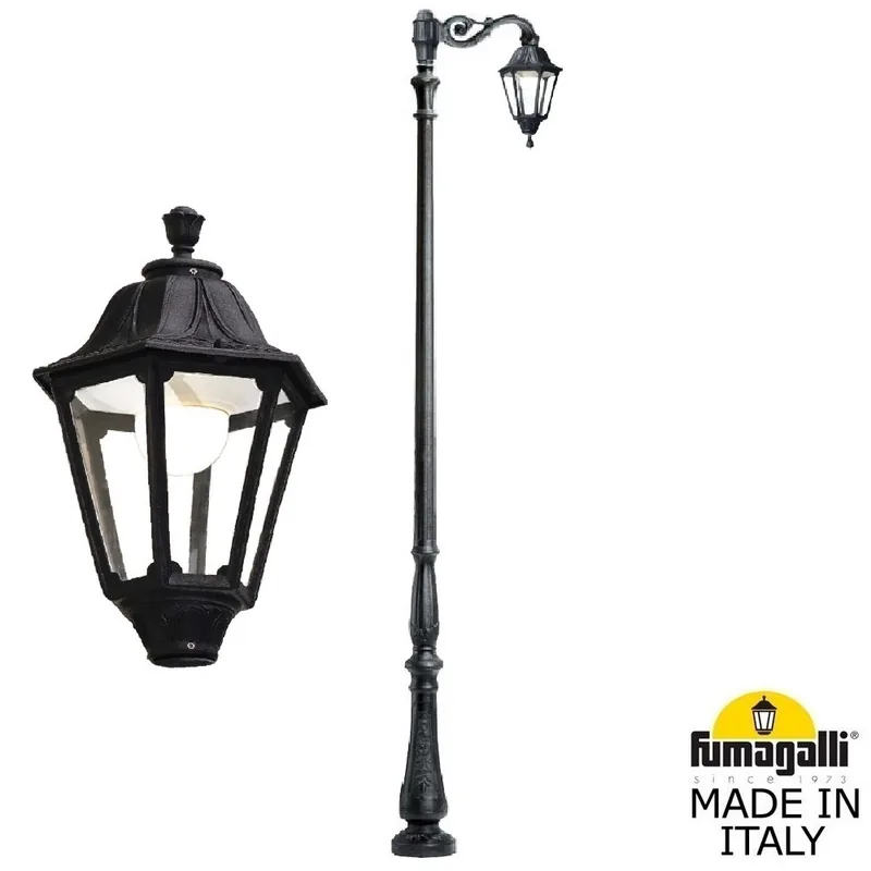 Парковый фонарь FUMAGALLI HOREB ADAM/NOEMI 1L  E35.208.M10.AXH27 — уличный светильник Fumagalli