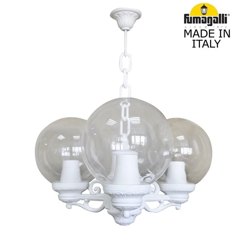 Подвесной уличный светильник FUMAGALLI SICHEM/G250 3L. G25.120.S30.WXE27 — уличный светильник Fumagalli