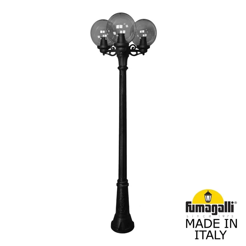 Садово-парковый фонарь FUMAGALLI GIGI BISSO/G250 3L G25.156.S30.AZE27 — уличный светильник Fumagalli