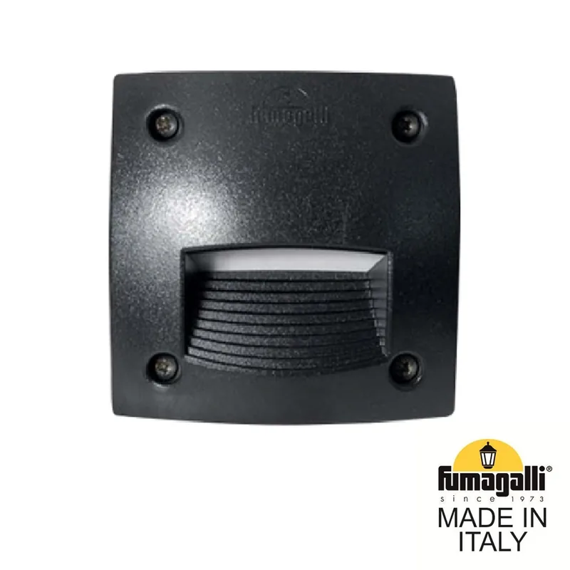 Светильник для подсветки лестниц встраиваемый FUMAGALLI LETI 100 Square-ST 3C4.000.000.AYG1L — уличный светильник Fumagalli