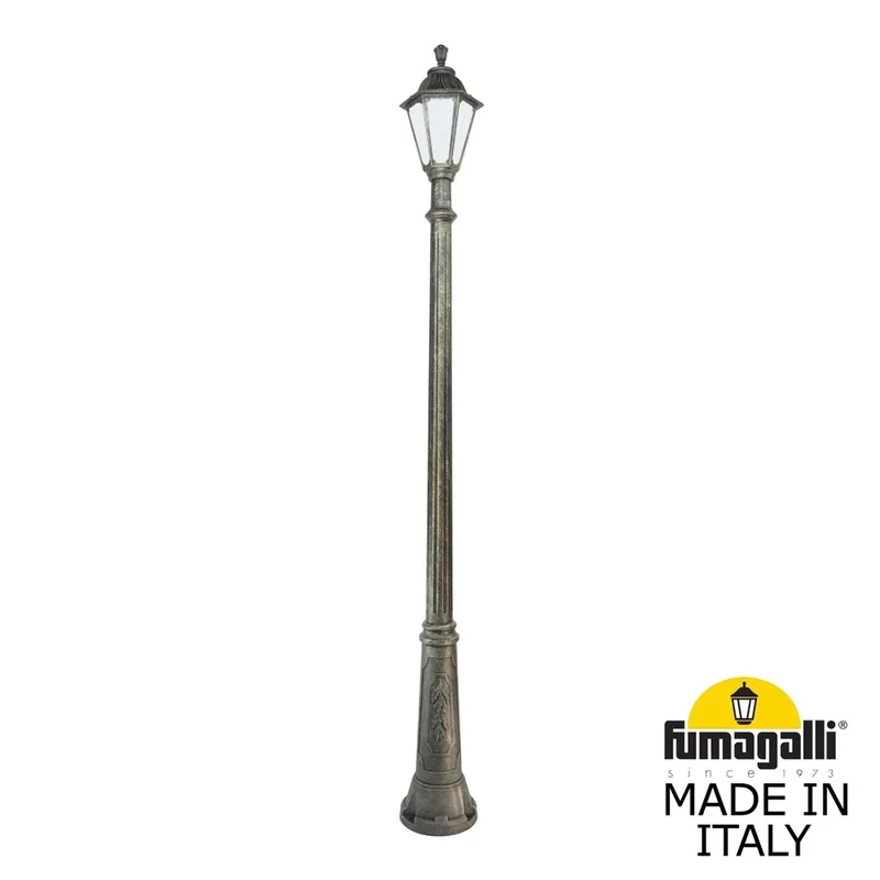 Садово-парковый фонарь FUMAGALLI RICU/RUT E26.157.000.BYE27 — уличный светильник Fumagalli