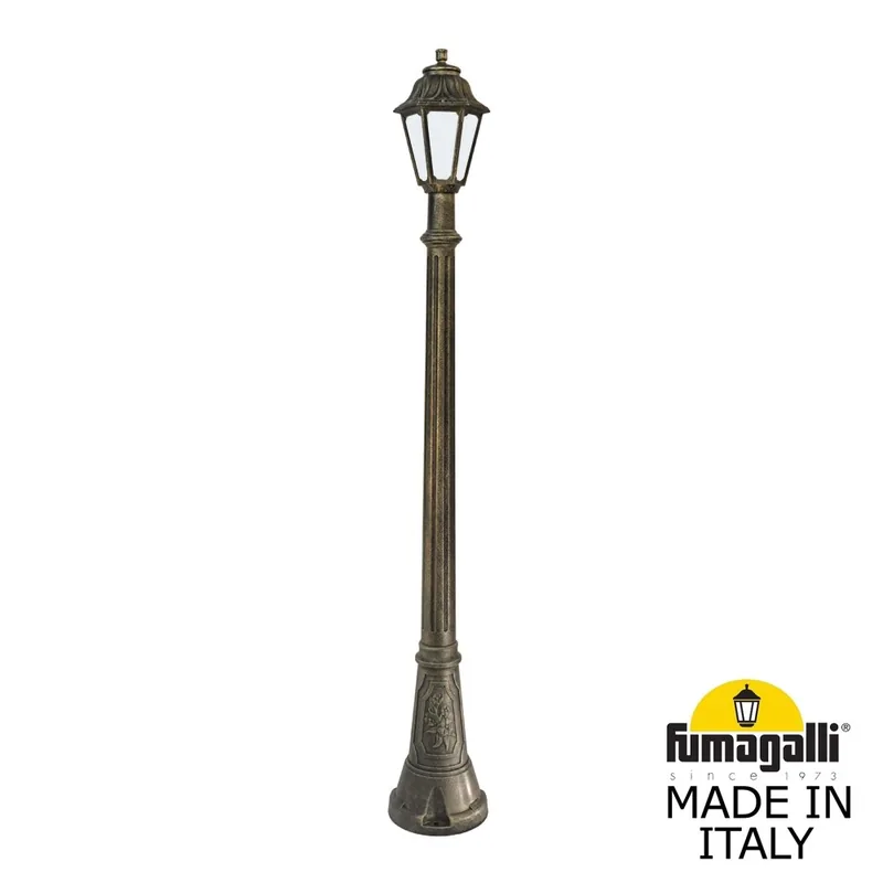 Садово-парковый фонарь FUMAGALLI ARTU/ANNA E22.158.000.BYE27 — уличный светильник Fumagalli