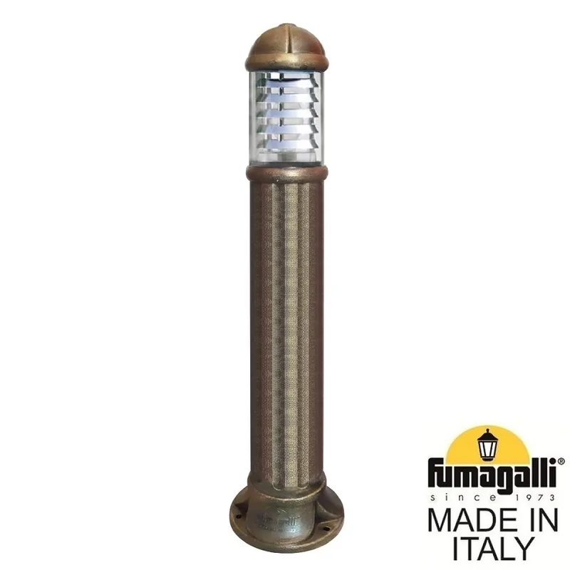 Садовый светильник-столбик FUMAGALLI SAURO 1100  D15.555.000.BXF1R.FC1 — уличный светильник Fumagalli