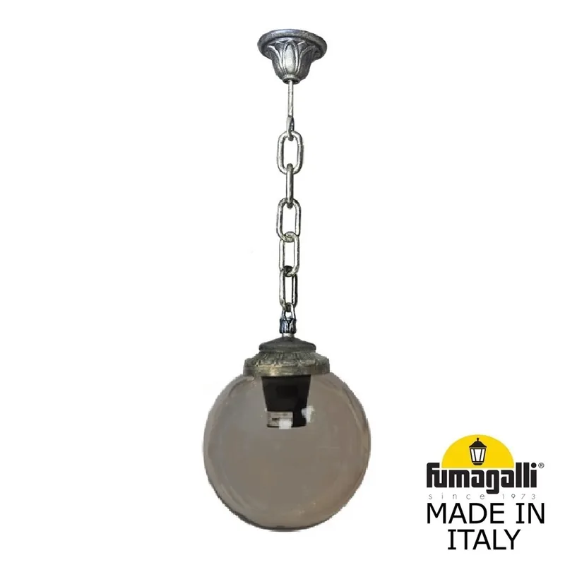 Подвесной уличный светильник FUMAGALLI SICHEM/G250. G25.120.000.BZE27 — уличный светильник Fumagalli