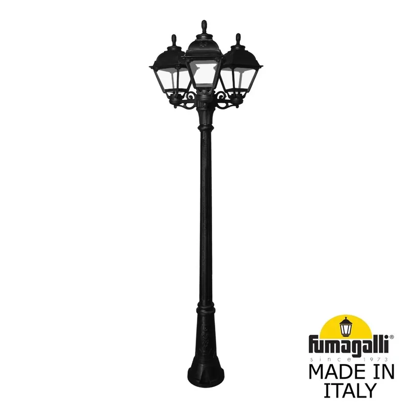 Садово-парковый фонарь FUMAGALLI GIGI BISSO/CEFA 3L U23.156.S30.AXE27 — уличный светильник Fumagalli