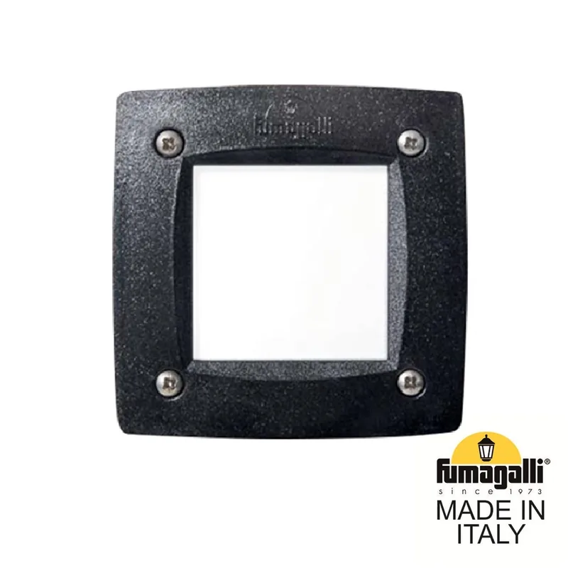 Светильник для подсветки лестниц встраиваемый FUMAGALLI LETI 100 Square 3C1.000.000.AYG1L — уличный светильник Fumagalli
