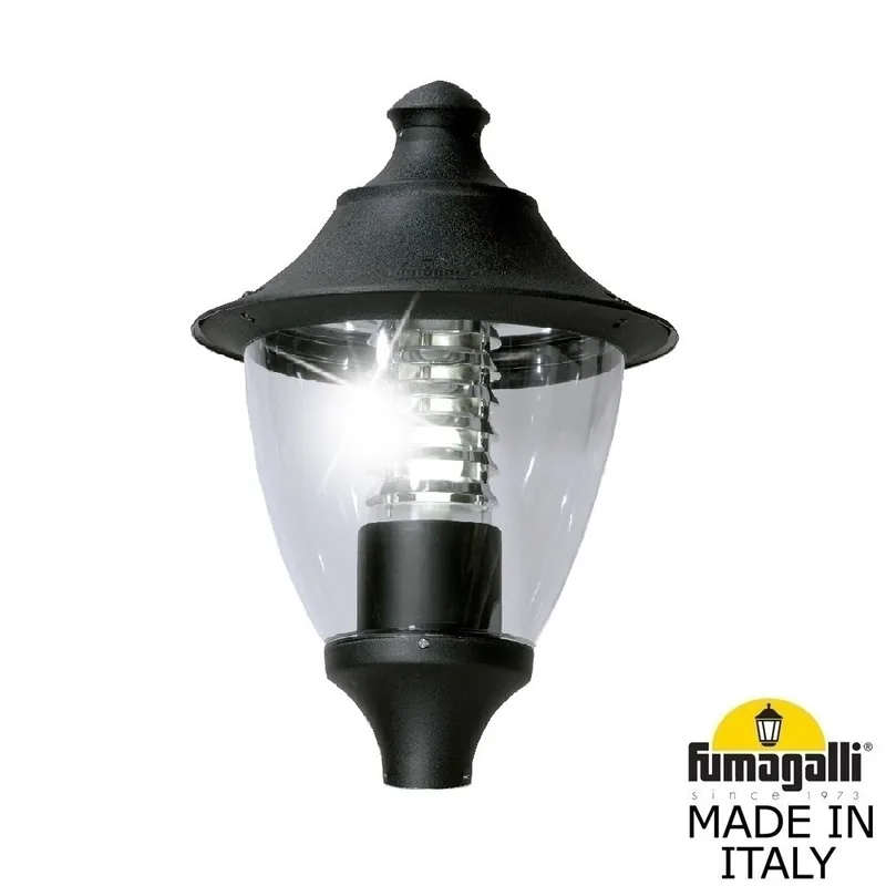 Уличный фонарь на столб FUMAGALLI GINO F50.000.000.AXE27 — уличный светильник Fumagalli