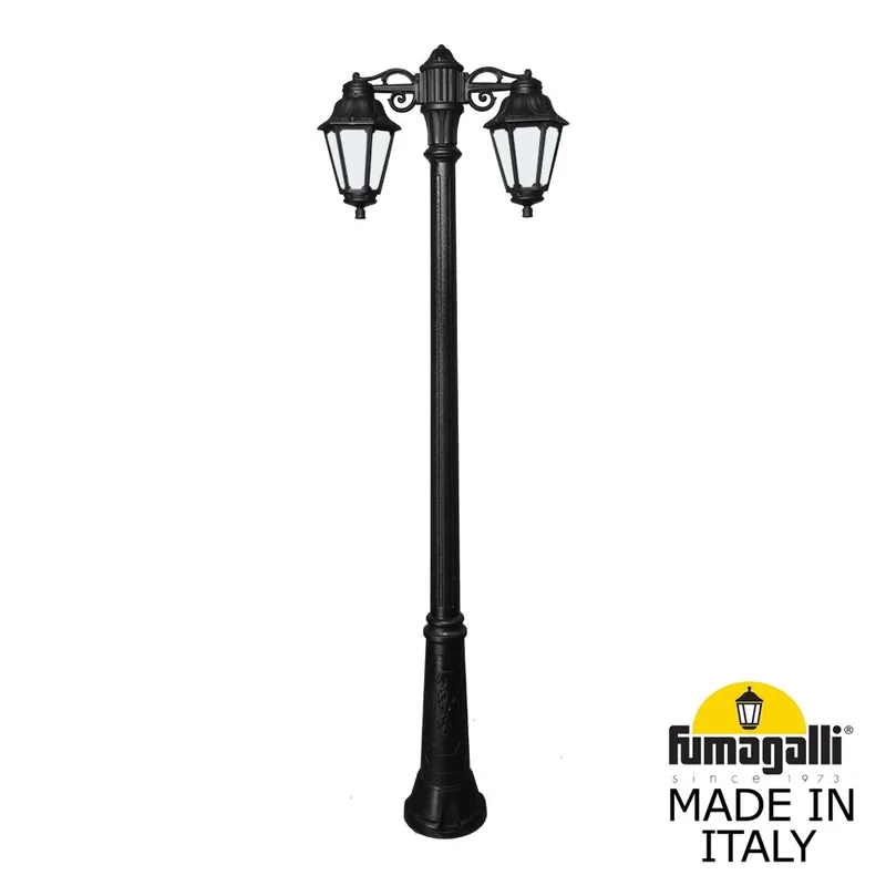 Садово-парковый фонарь FUMAGALLI RICU BISSO/ANNA 2L DN E22.157.S20.AYE27DN — уличный светильник Fumagalli