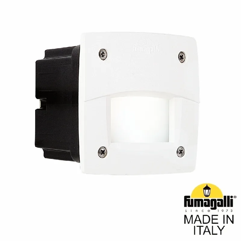 Светильник для подсветки лестниц встраиваемый FUMAGALLI LETI 100 Square-EL 3C3.000.000.WYG1L — уличный светильник Fumagalli