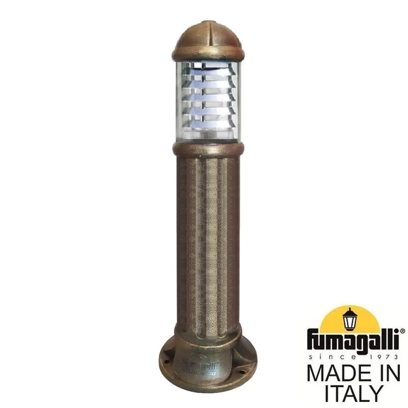 Садовый светильник-столбик FUMAGALLI SAURO 800  D15.554.000.BXF1R.FC1 — уличный светильник Fumagalli