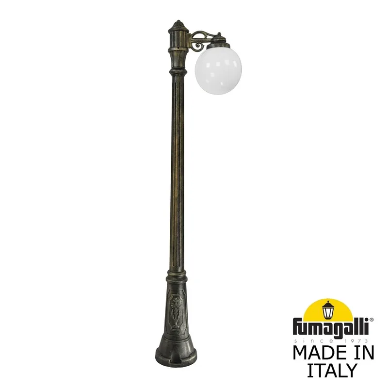 Садово-парковый фонарь FUMAGALLI GIGI /G250 1L G25.156.S10.BYE27 — уличный светильник Fumagalli